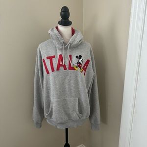 Disney Store Italy Italia Hoodie Sweatshirt Size L
